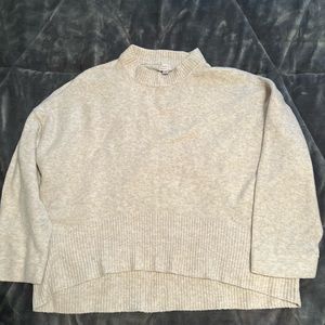Beige sweater—- medium